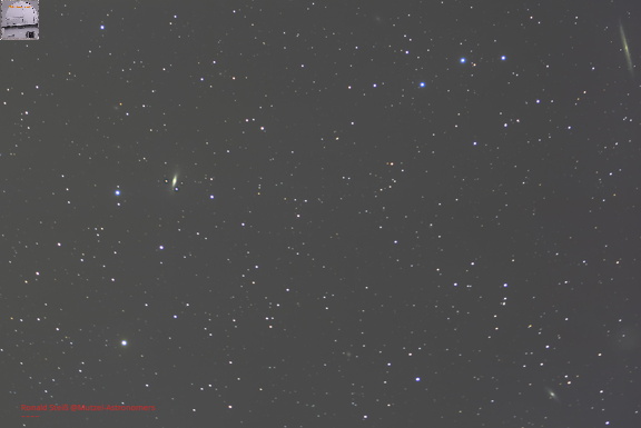 M 102 Spindel Galaxie und NGC 5906 Splitter Galaxie